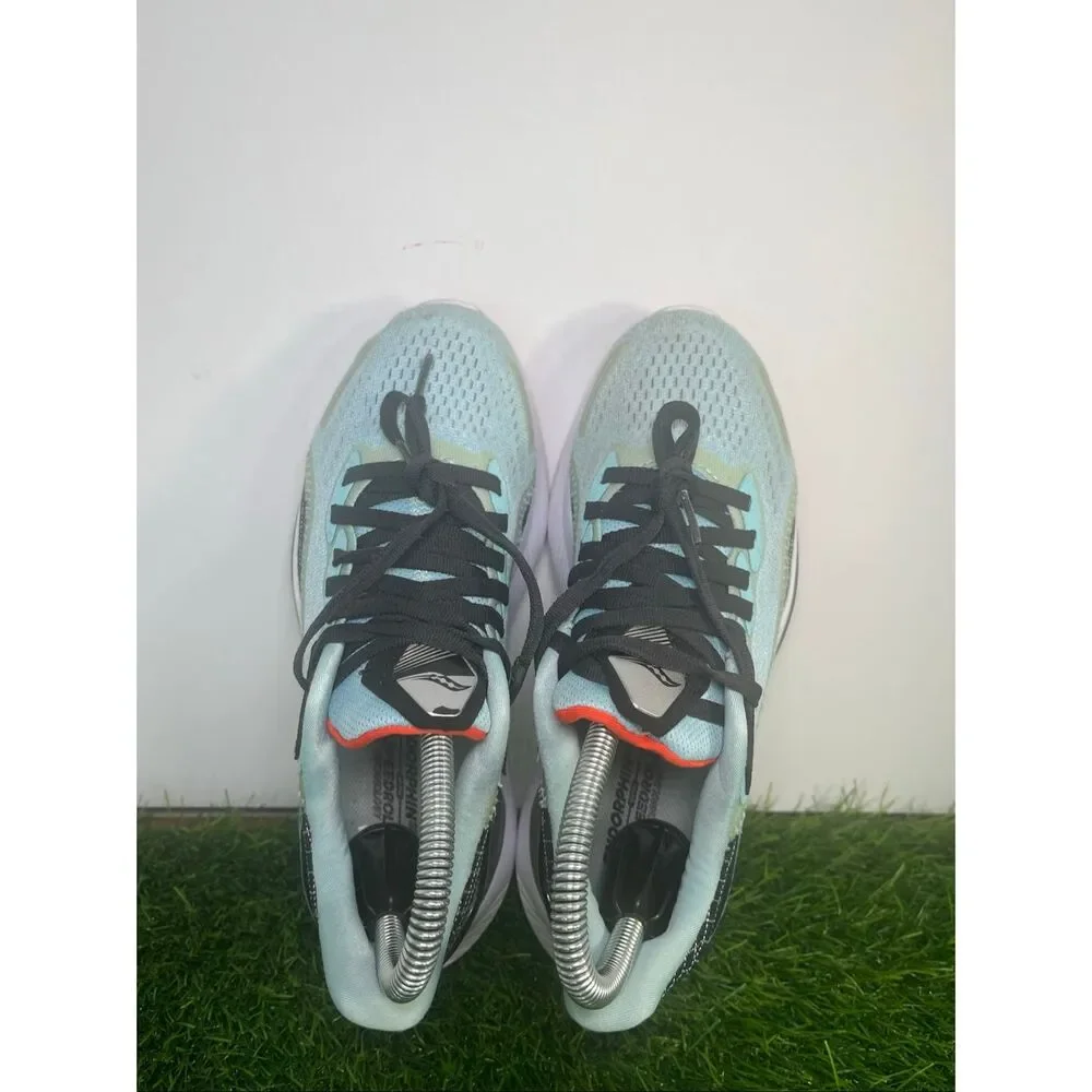Saucony Endorphin Shift 2 Women’s Running Shoes Blue Glow/Black/Orange Size 5